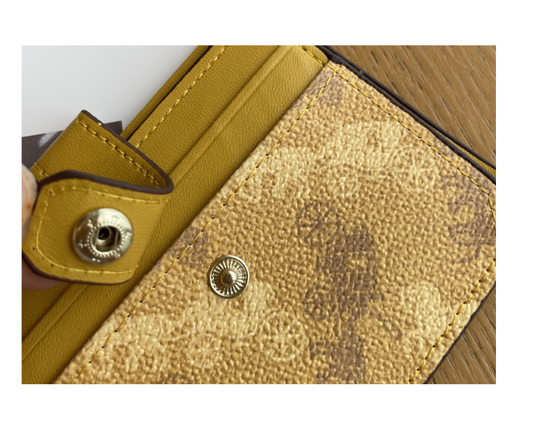 Thin exquisite pattern card holder bag