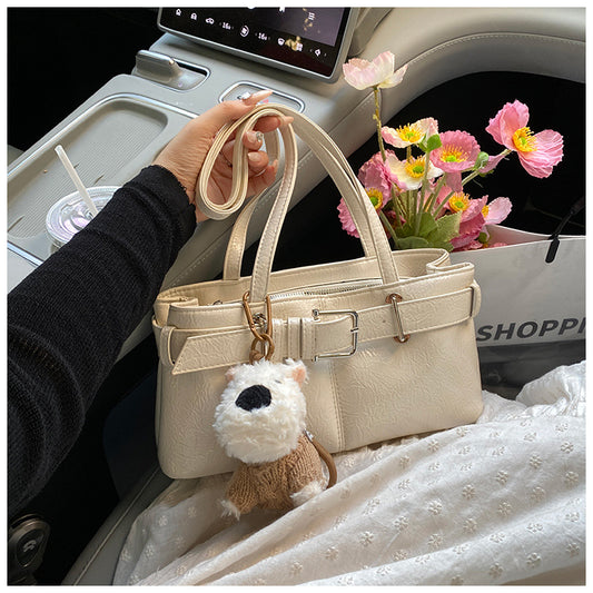 2025New Fashion Simple Versatile Shoulder Bag Large Capacity High-end Handbag Commuting Trendy Crossbody Bag - zoraflux