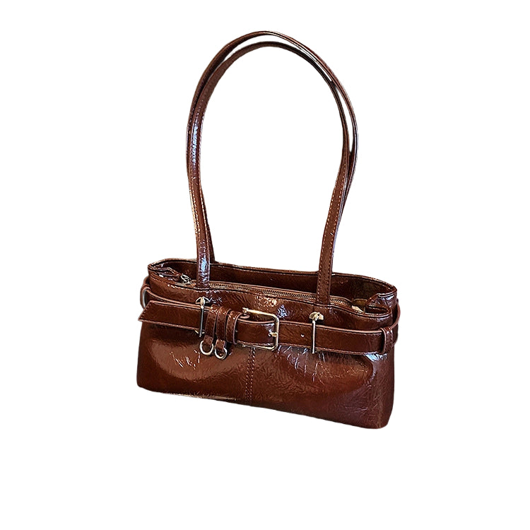 2025New Fashion Simple Versatile Shoulder Bag Large Capacity High-end Handbag Commuting Trendy Crossbody Bag - zoraflux