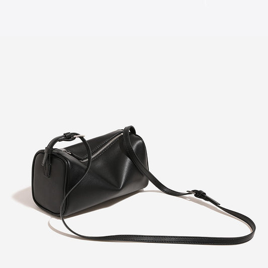Top layer cowhide versatile women's crossbody bag