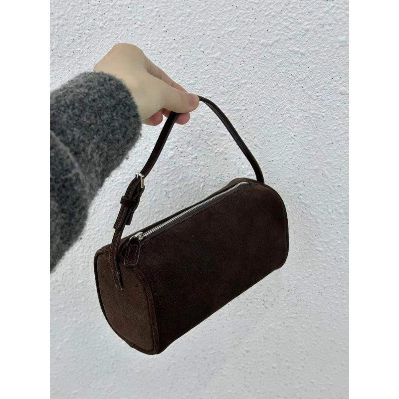 Top layer cowhide versatile women's crossbody bag