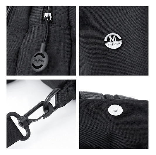 Mini Oxford Cloth Casual Chest Backpack