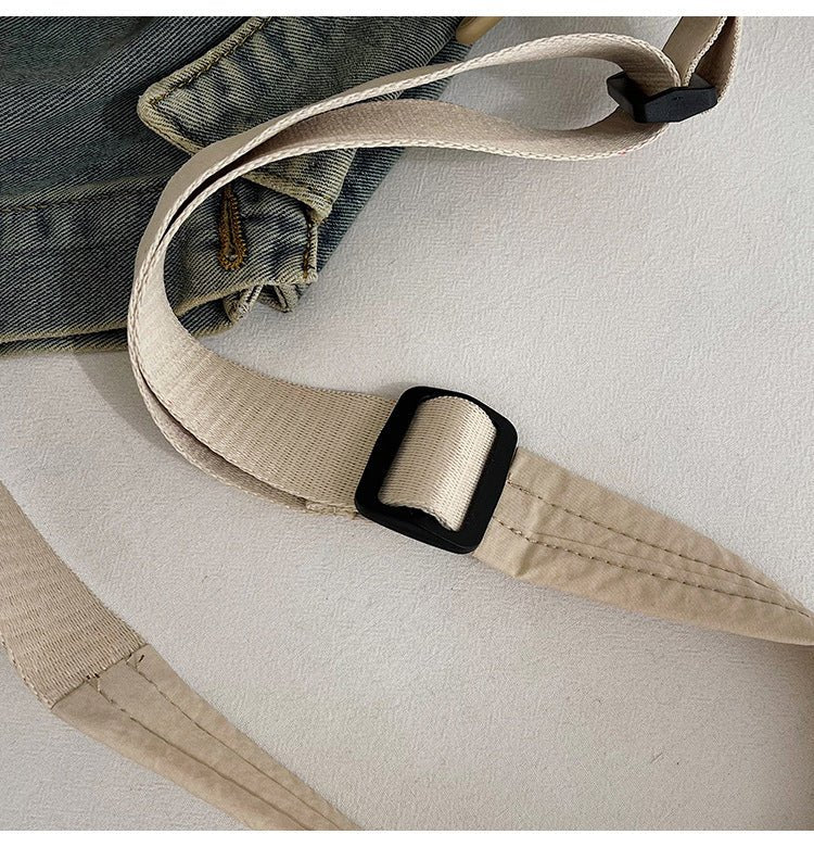 Casual Texture Versatile Nylon Dumpling Bag Korean Style ins Trendy Fashionable Women's Crossbody Shoulder Bag - zoraflux