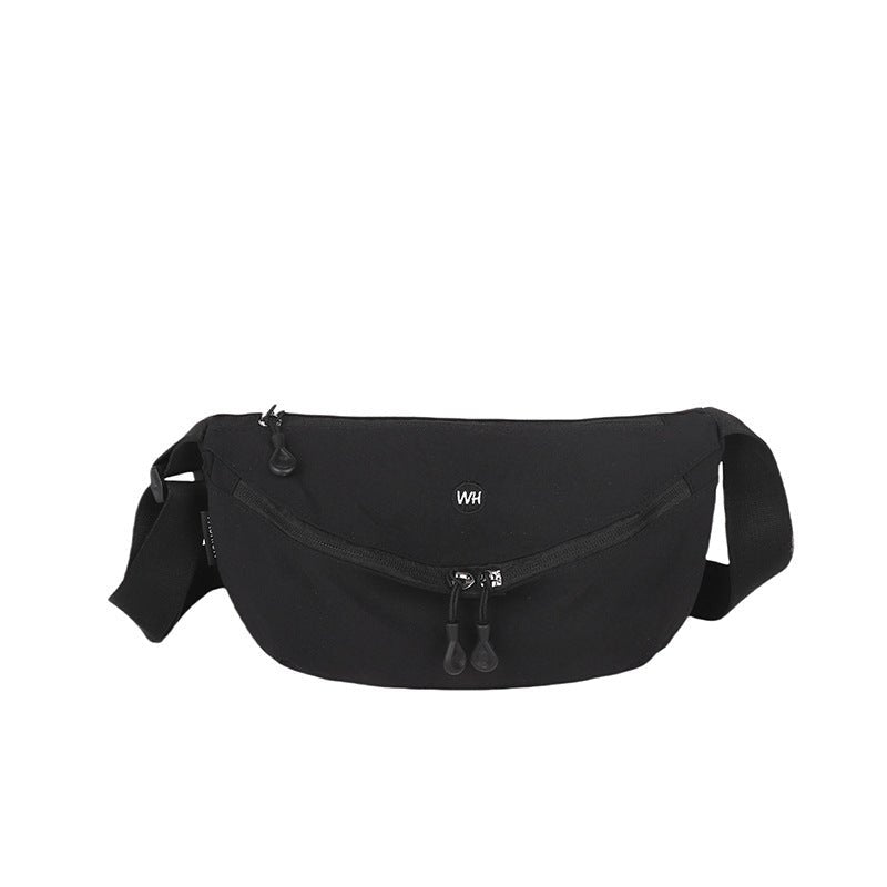 Casual Texture Versatile Nylon Dumpling Bag Korean Style ins Trendy Fashionable Women's Crossbody Shoulder Bag - zoraflux
