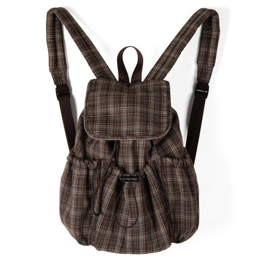 Drawstring design lightweight backpack for students and casual travel - zoraflux