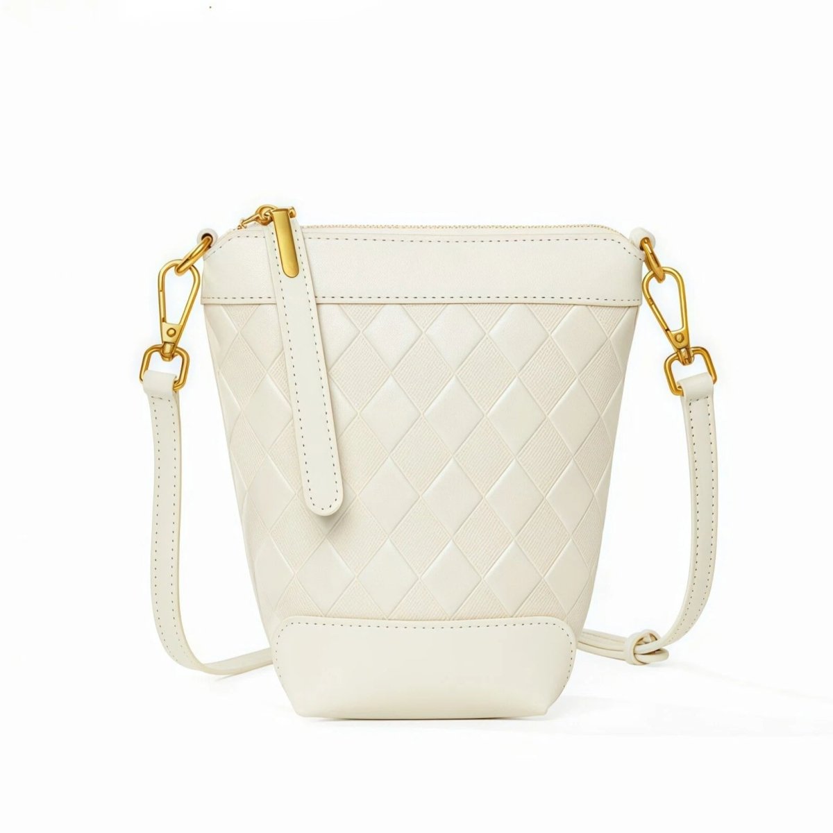 Japanese - style genuine leather crossbody mini mobile phone case - zoraflux