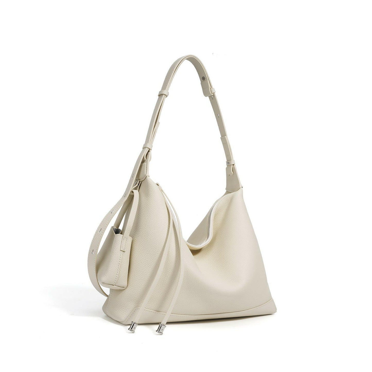 2025New Niche Simple Style Large Capacity Commuter Tote Bag High-end Fashion Underarm Bag - zoraflux