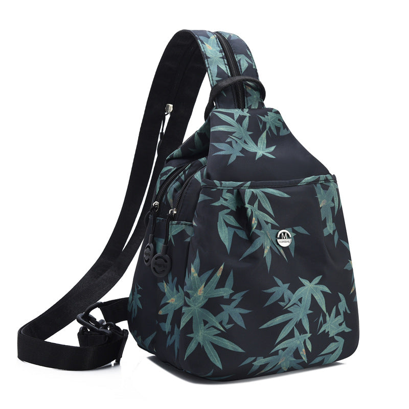 Mini Oxford Cloth Casual Chest Backpack
