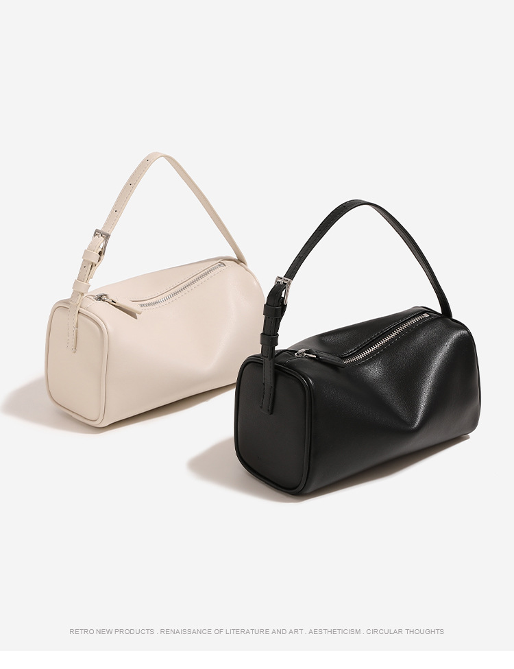 Top layer cowhide versatile women's crossbody bag