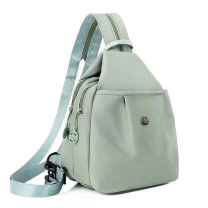 Mini Oxford Cloth Casual Chest Backpack