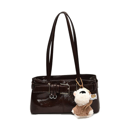 2025New Fashion Simple Versatile Shoulder Bag Large Capacity High - end Handbag Commuting Trendy Crossbody Bag - zoraflux
