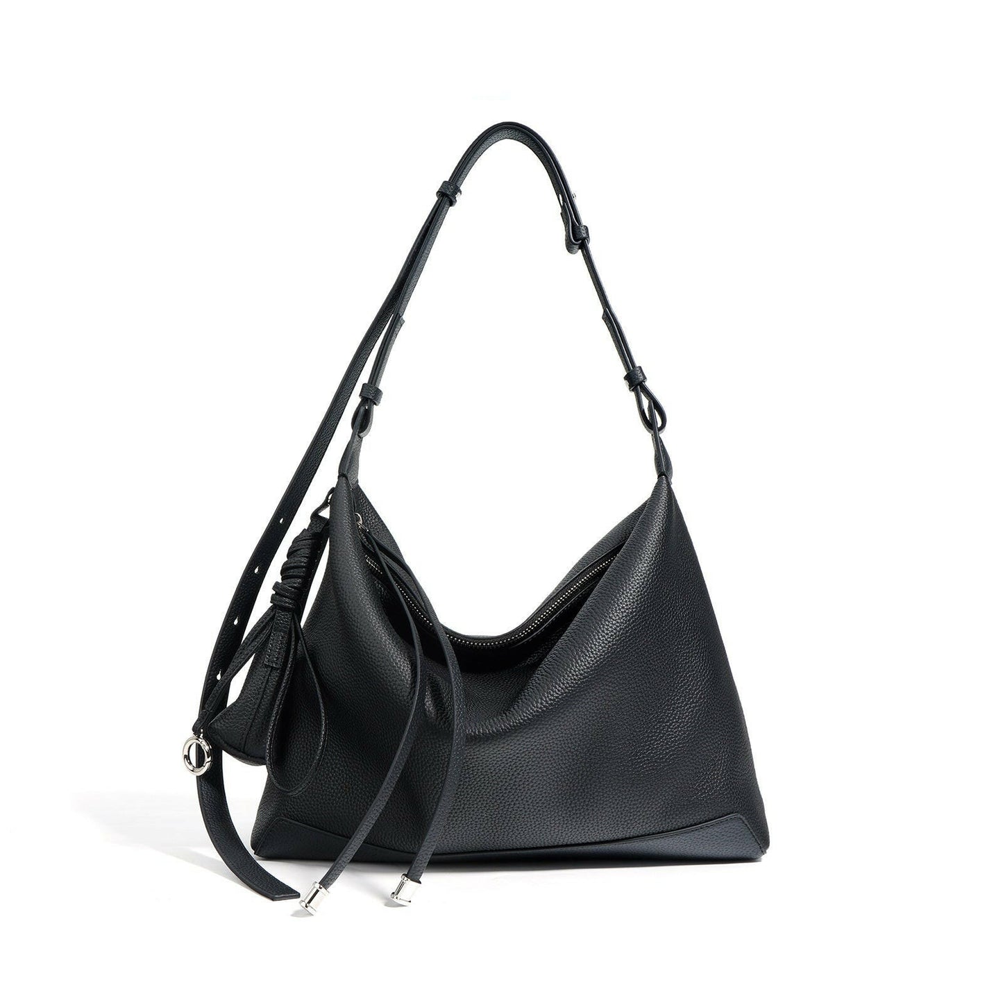 2025New Niche Simple Style Large Capacity Commuter Tote Bag High-end Fashion Underarm Bag - zoraflux