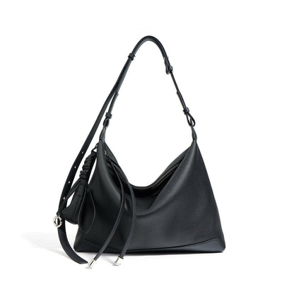 2025New Niche Simple Style Large Capacity Commuter Tote Bag High-end Fashion Underarm Bag - zoraflux