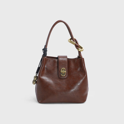 Simple lock for women crossbody bag