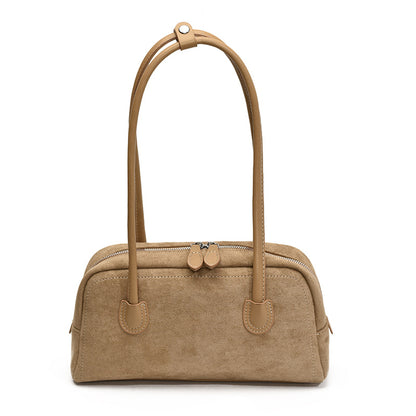 Retro baguette underarm single-shoulder bag