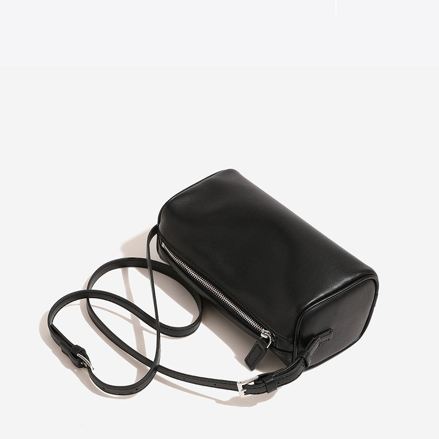 Top layer cowhide versatile women's crossbody bag