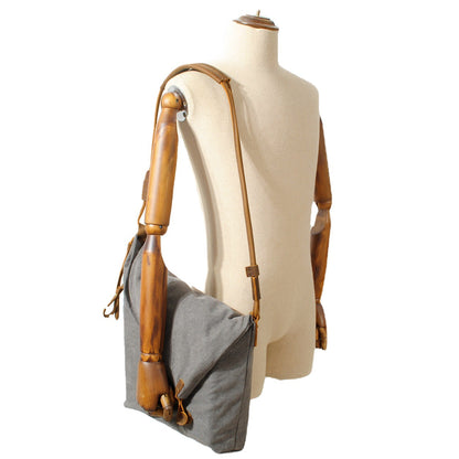Retro literary canvas women's shoulder bag