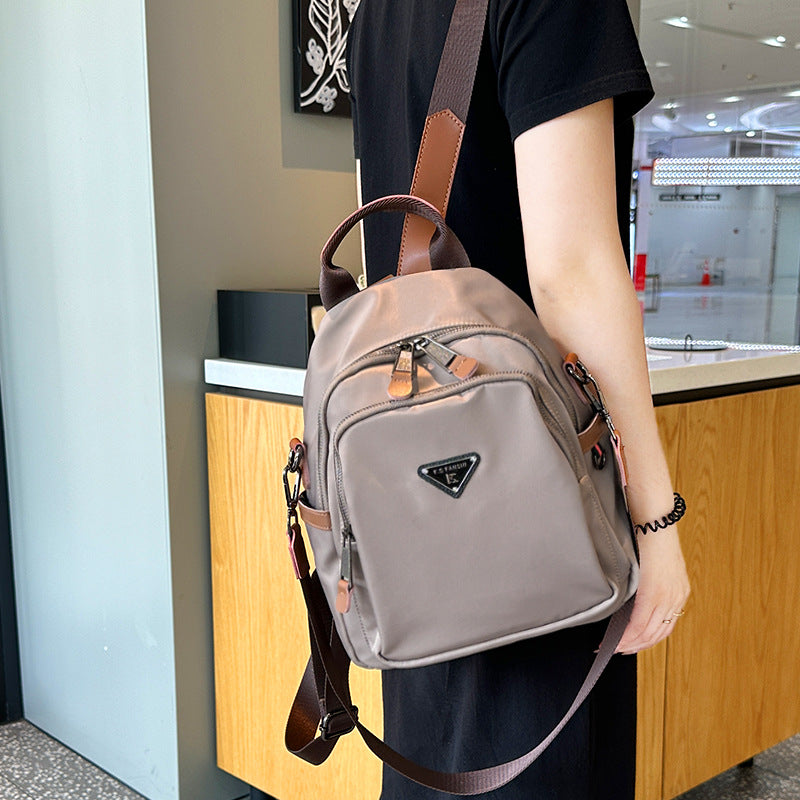 Compact Shell-Shaped Backpack2025Trendy and Unique ins Versatile Dual-use Casual Bag for Moms, Suitable for Outings - zoraflux