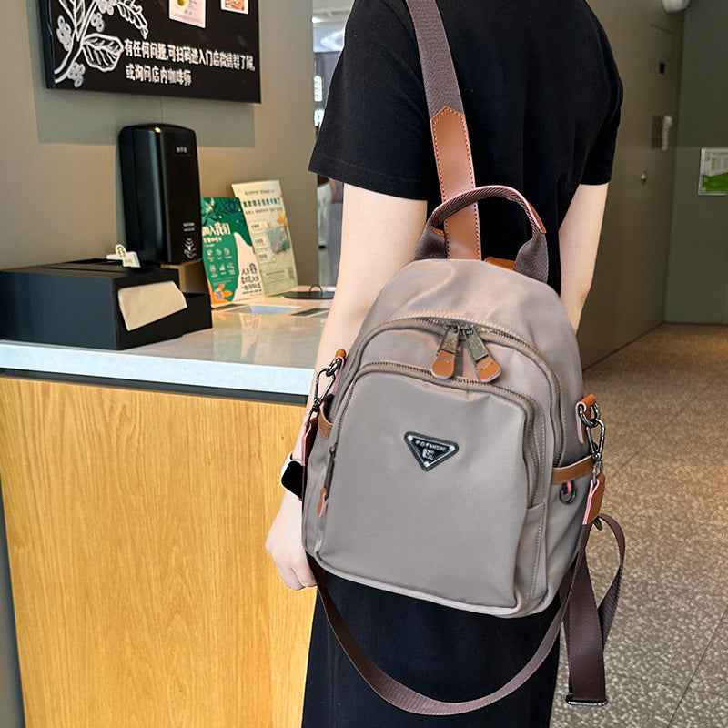 Compact Shell-Shaped Backpack2025Trendy and Unique ins Versatile Dual-use Casual Bag for Moms, Suitable for Outings - zoraflux