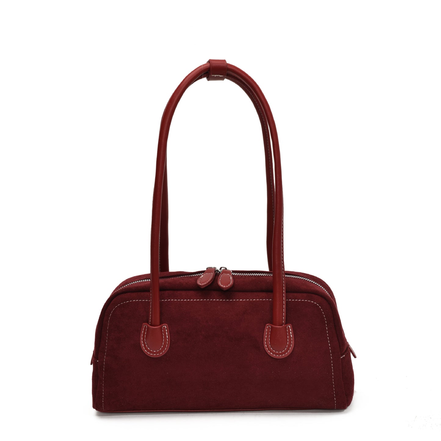 Retro baguette underarm single-shoulder bag