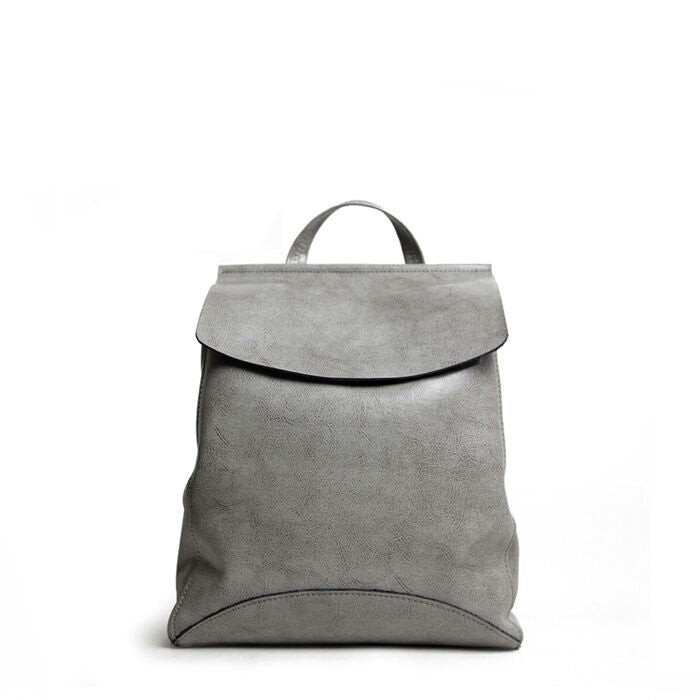 Versatile cowhide multi-functional backpack