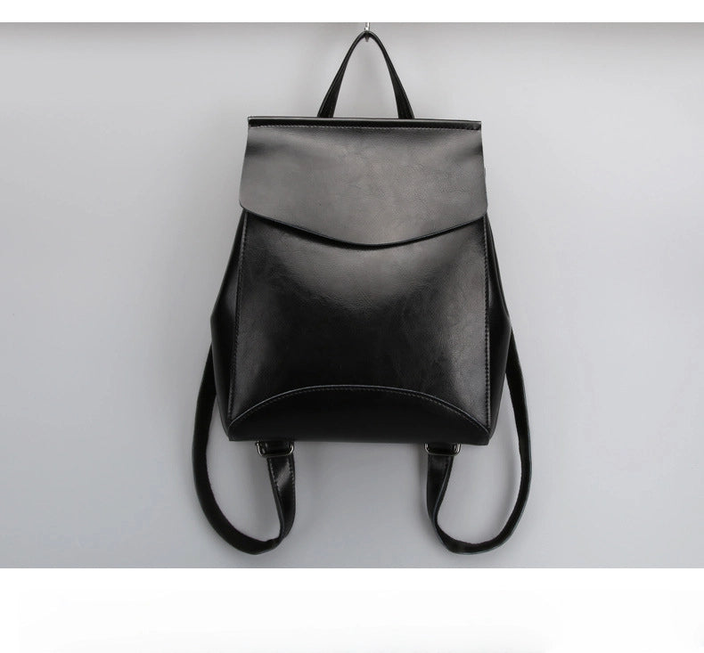 Versatile cowhide multi-functional backpack