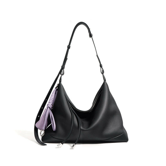2025New Niche Simple Style Large Capacity Commuter Tote Bag High-end Fashion Underarm Bag - zoraflux