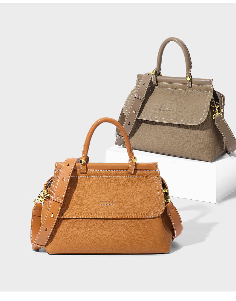 Laid-back style versatile tote underarm bag