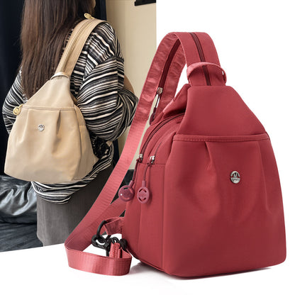 Mini Oxford Cloth Casual Chest Backpack