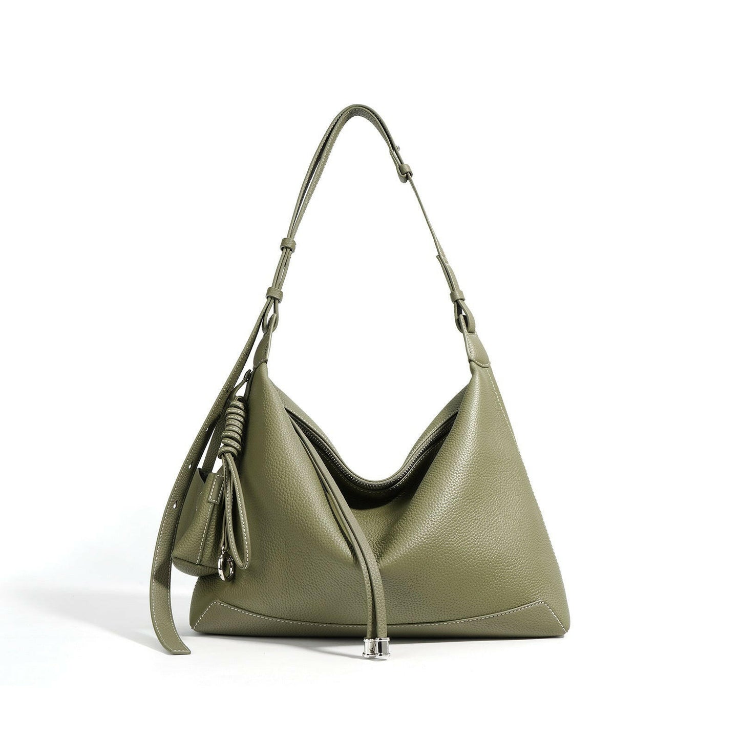 2025New Niche Simple Style Large Capacity Commuter Tote Bag High-end Fashion Underarm Bag - zoraflux