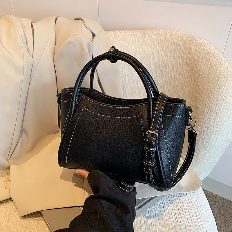 Simple casual versatile shoulder bag