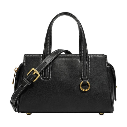 A retro versatile crossbody bag made of vegetable - tanned cowhide - zoraflux