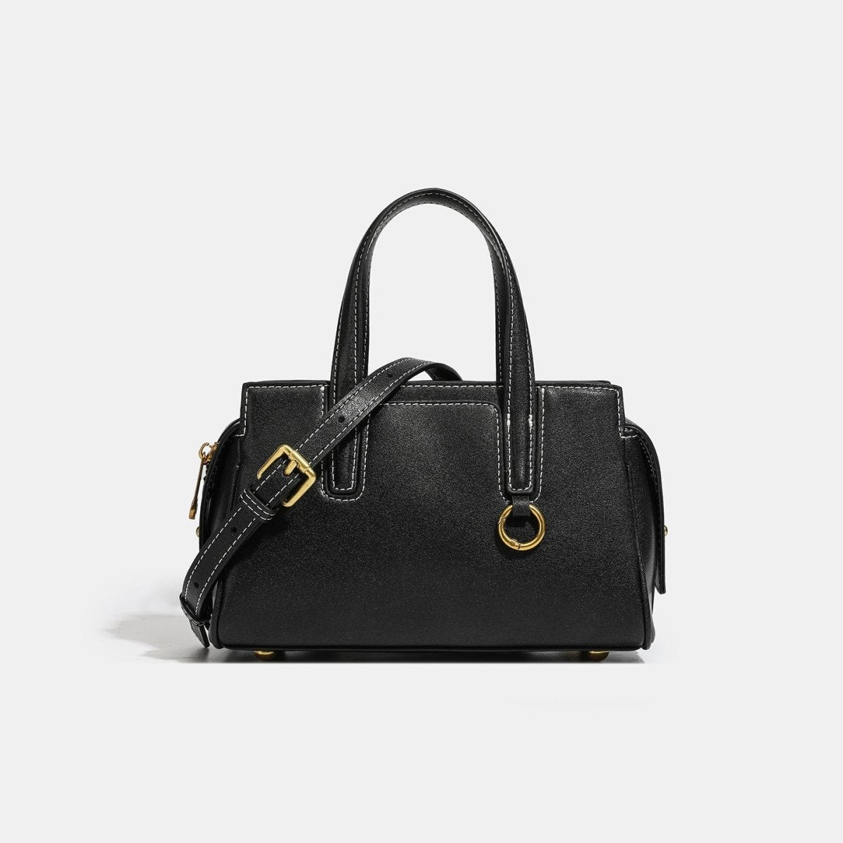 A retro versatile crossbody bag made of vegetable - tanned cowhide - zoraflux