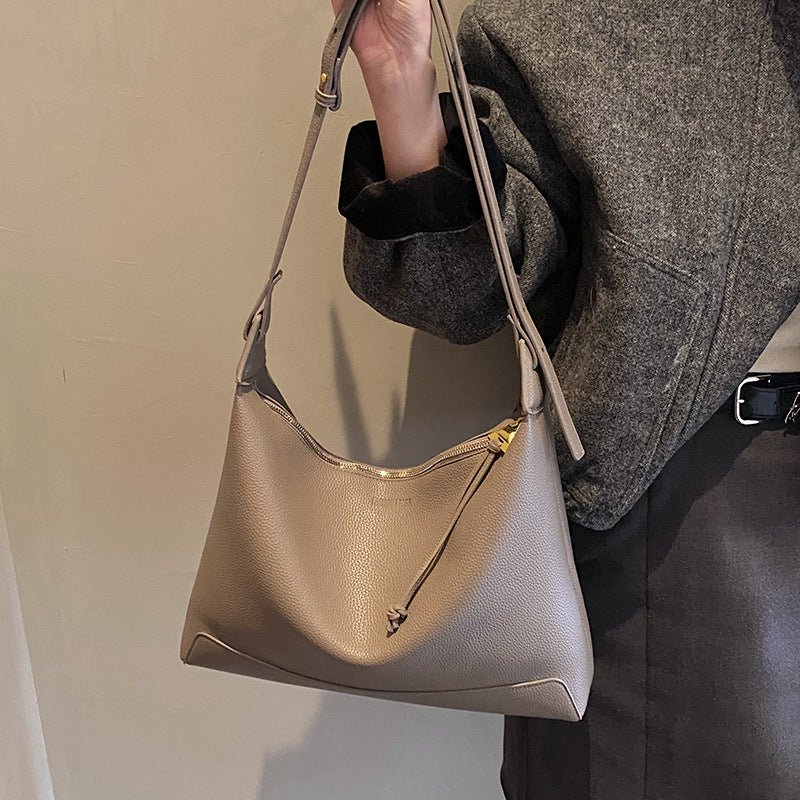 A simple and niche design tote bag for ladies - zoraflux