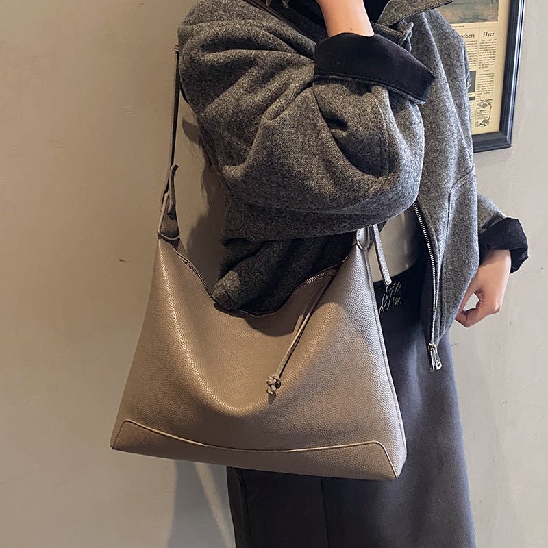 A simple and niche design tote bag for ladies - zoraflux