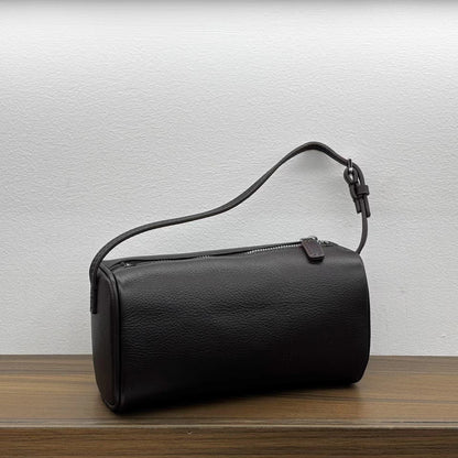 Simple genuine leather pen holder case