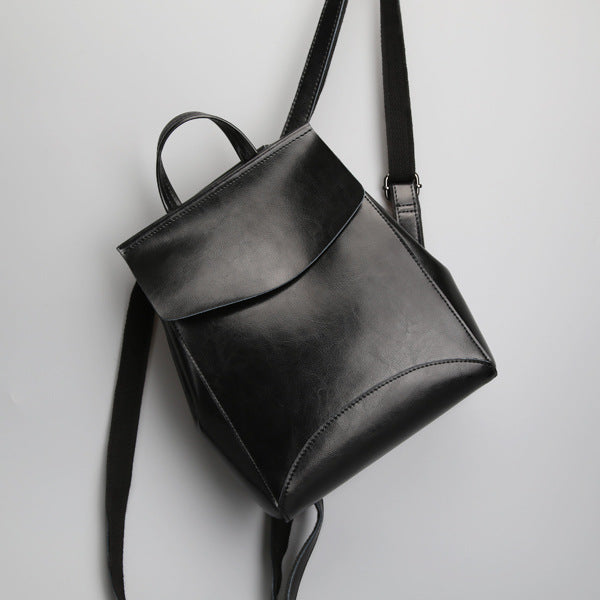 Versatile cowhide multi-functional backpack
