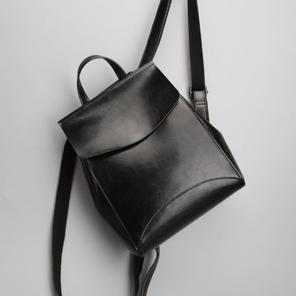 Versatile cowhide multi-functional backpack