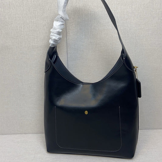 Retro single-shoulder wandering tote bag