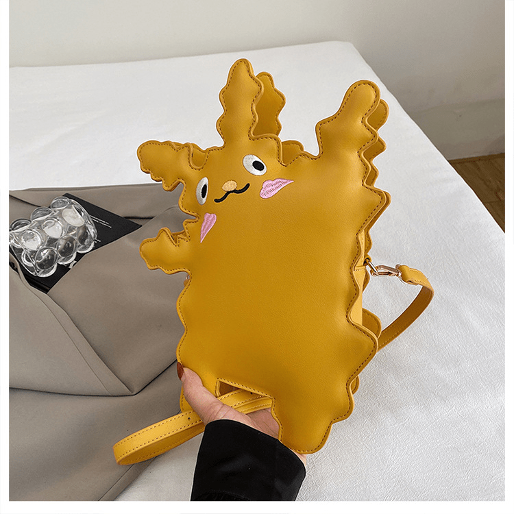 Cartoon pickup monster - shaped crossbody bag - zoraflux