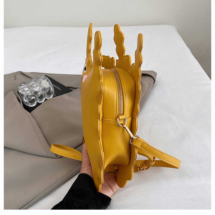 Cartoon pickup monster - shaped crossbody bag - zoraflux