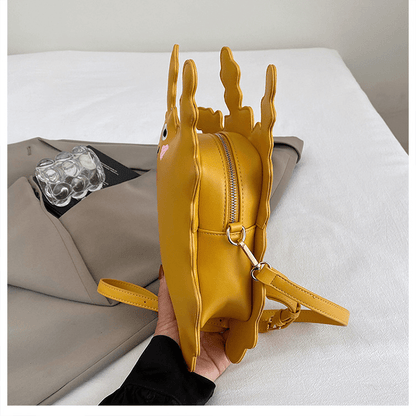 Cartoon pickup monster - shaped crossbody bag - zoraflux