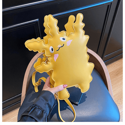 Cartoon pickup monster - shaped crossbody bag - zoraflux