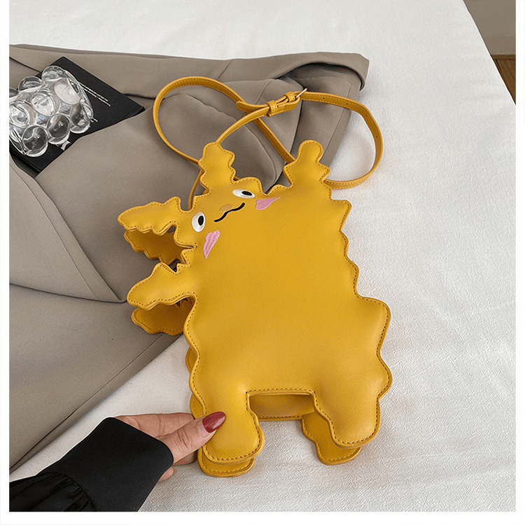 Cartoon pickup monster - shaped crossbody bag - zoraflux