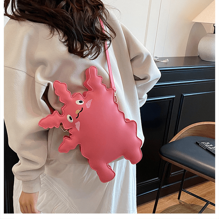Cartoon pickup monster - shaped crossbody bag - zoraflux
