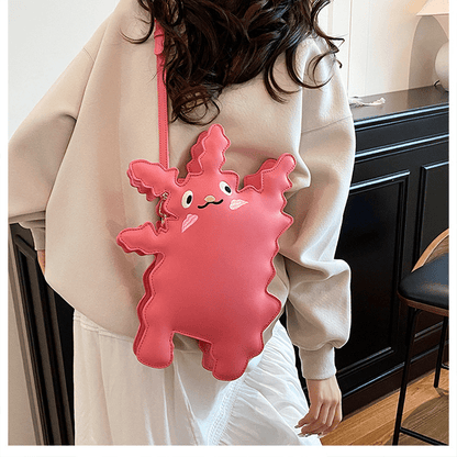Cartoon pickup monster - shaped crossbody bag - zoraflux