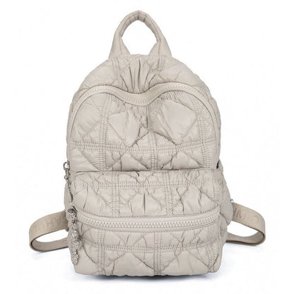 Casual pleated cloud - shaped backpack - zoraflux