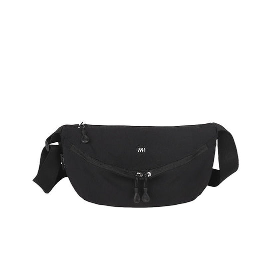 Casual Texture Versatile Nylon Dumpling Bag Korean Style ins Trendy Fashionable Women's Crossbody Shoulder Bag - zoraflux