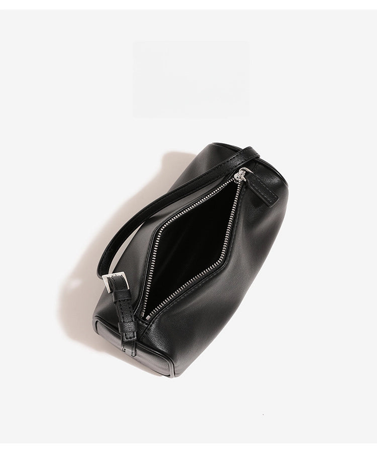 Top layer cowhide versatile women's crossbody bag