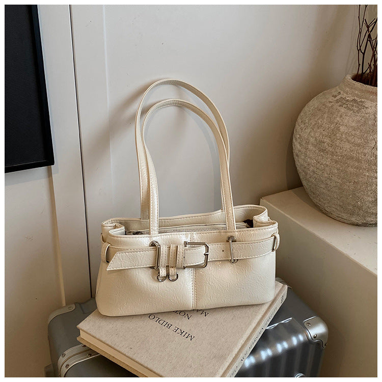 2025New Fashion Simple Versatile Shoulder Bag Large Capacity High-end Handbag Commuting Trendy Crossbody Bag - zoraflux